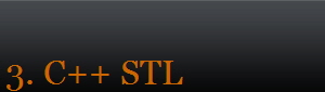 3. C++ STL    